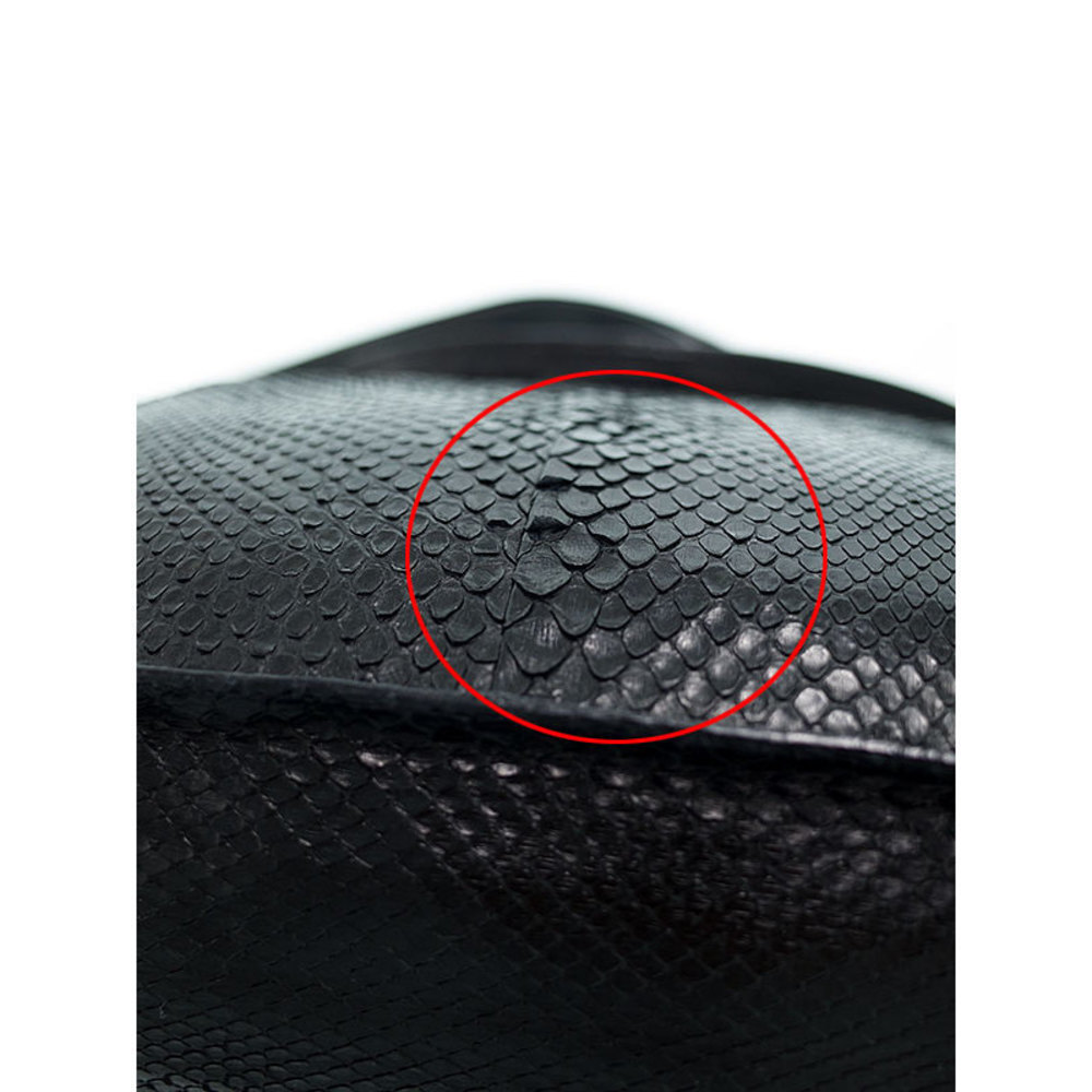 Bottega Veneta Python Shoulder Bag Black - image 5